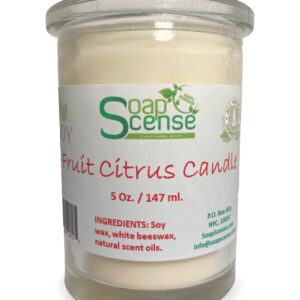 SoapScense Fruit Citrus Candle
